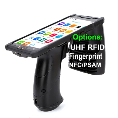 5 インチ NFC UHF RFID 頑丈な Android PDA、携帯端末、モバイル コンピュータ